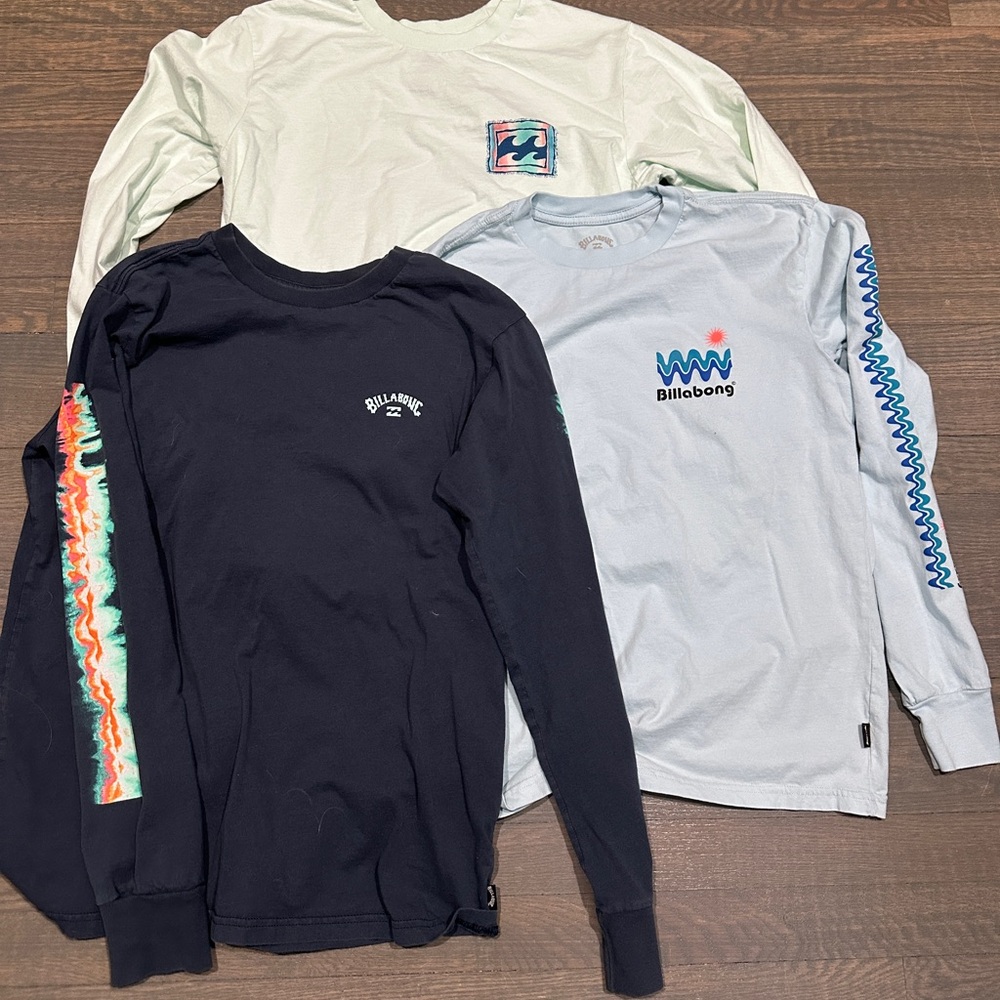Bundle / Lot of 10 Men’s small shirts - billabong, Hurley, vans, vineyard vines!